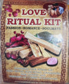 Love Ritual kit (Palo Santo Rose Petals Cinnamon & Pink quartz